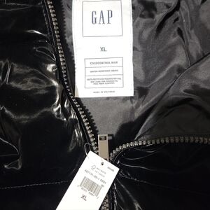 GAP Cold Control Max Women Black Puffer Jacket XL NWT